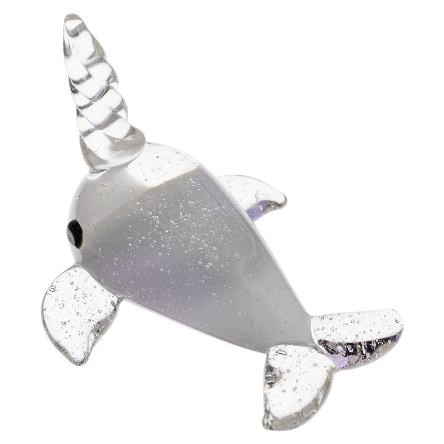 Empire Glassworks UV Glass Mini Narwhal Dabber Tool 🐳 by Empire Glassworks | Mission Dispensary