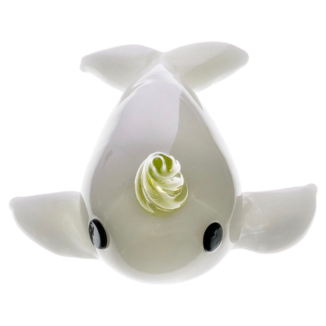 Empire Glassworks UV Glass Mini Narwhal Dabber Tool 🐳 by Empire Glassworks | Mission Dispensary