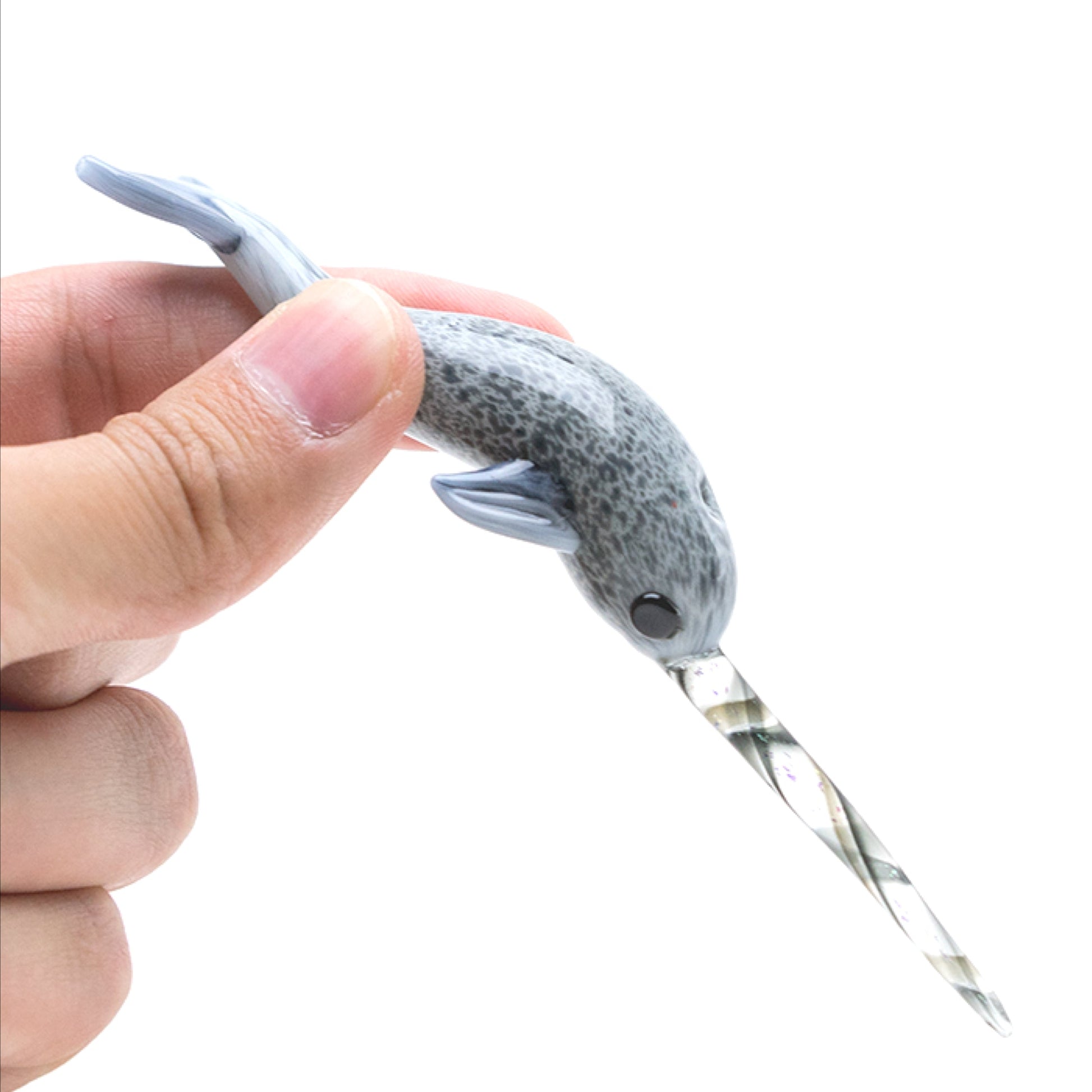 Empire Glassworks “Ned the Narwhal” Dabber Tool by Empire Glassworks | Mission Dispensary