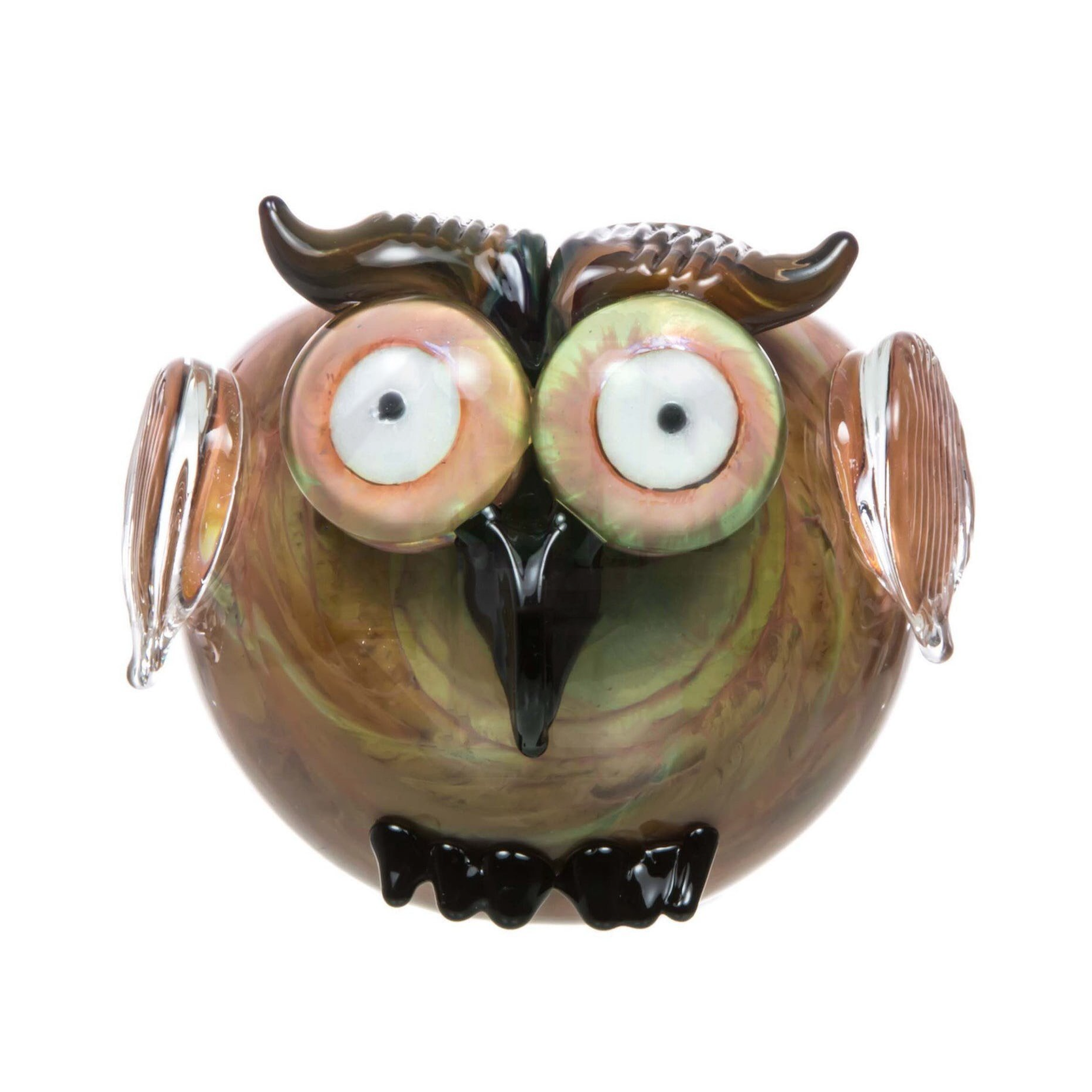 Empire Glassworks Owl Themed Mini Spoon Pipe 🦉 