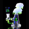 Empire Glassworks 6” Radioactive Cloud Bong w. Nuke Bowl 