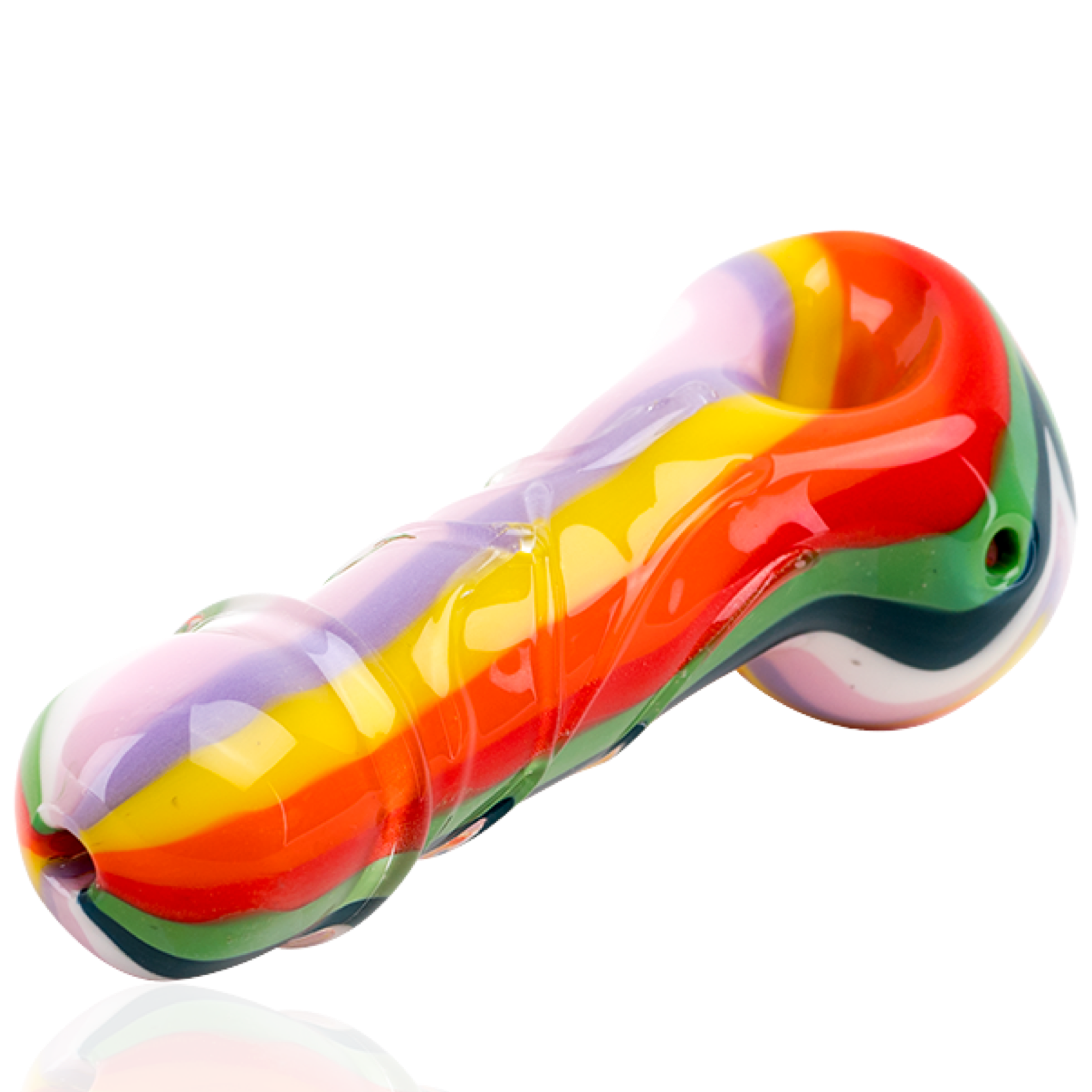 Empire Glassworks “Rainbow Rod” Penis Pipe 🌈 