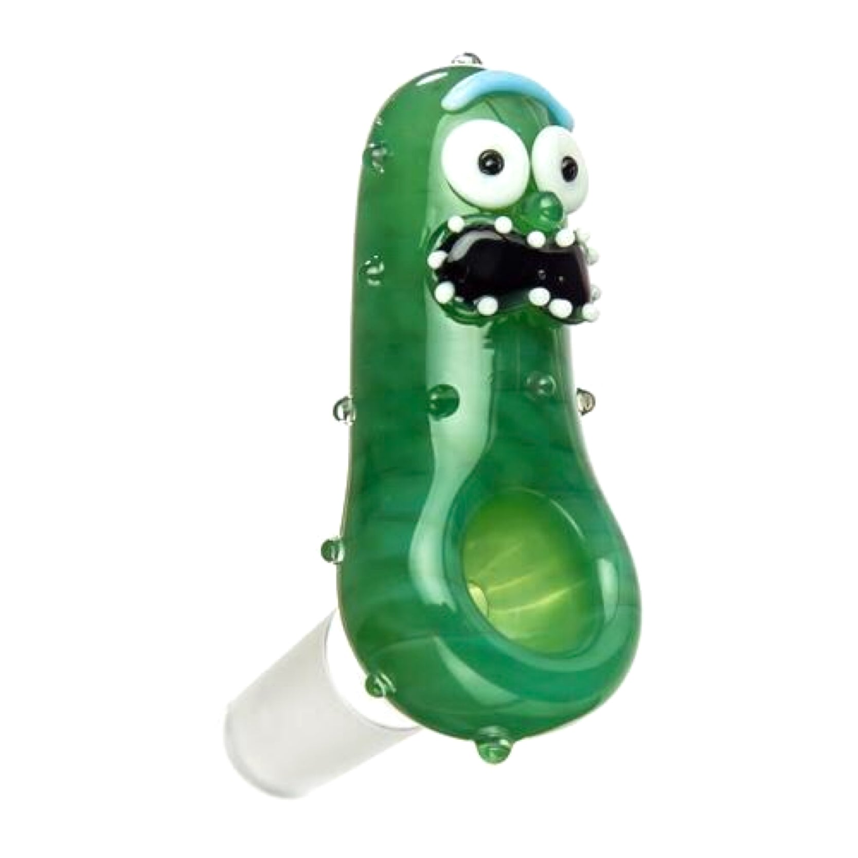 Rick & Morty Rickle Pick Bowl Piece by Empire Glassworks | Mission Dispensary