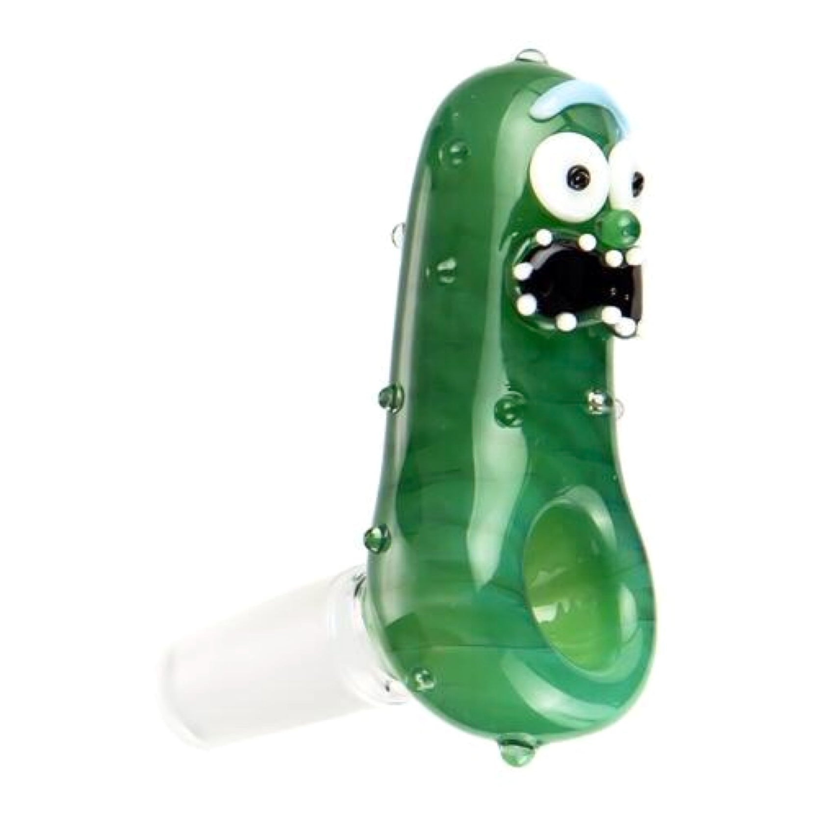 Rick & Morty Rickle Pick Bowl Piece by Empire Glassworks | Mission Dispensary