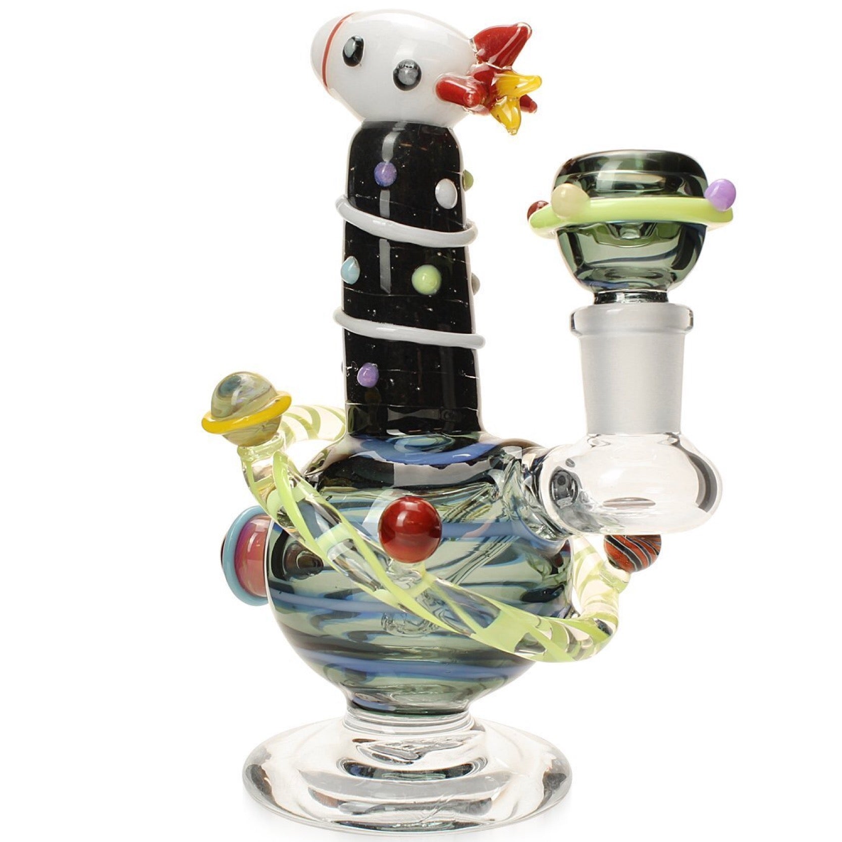Empire Glassworks Rocket Ship Water Pipe 🚀 by Empire Glassworks | Mission Dispensary