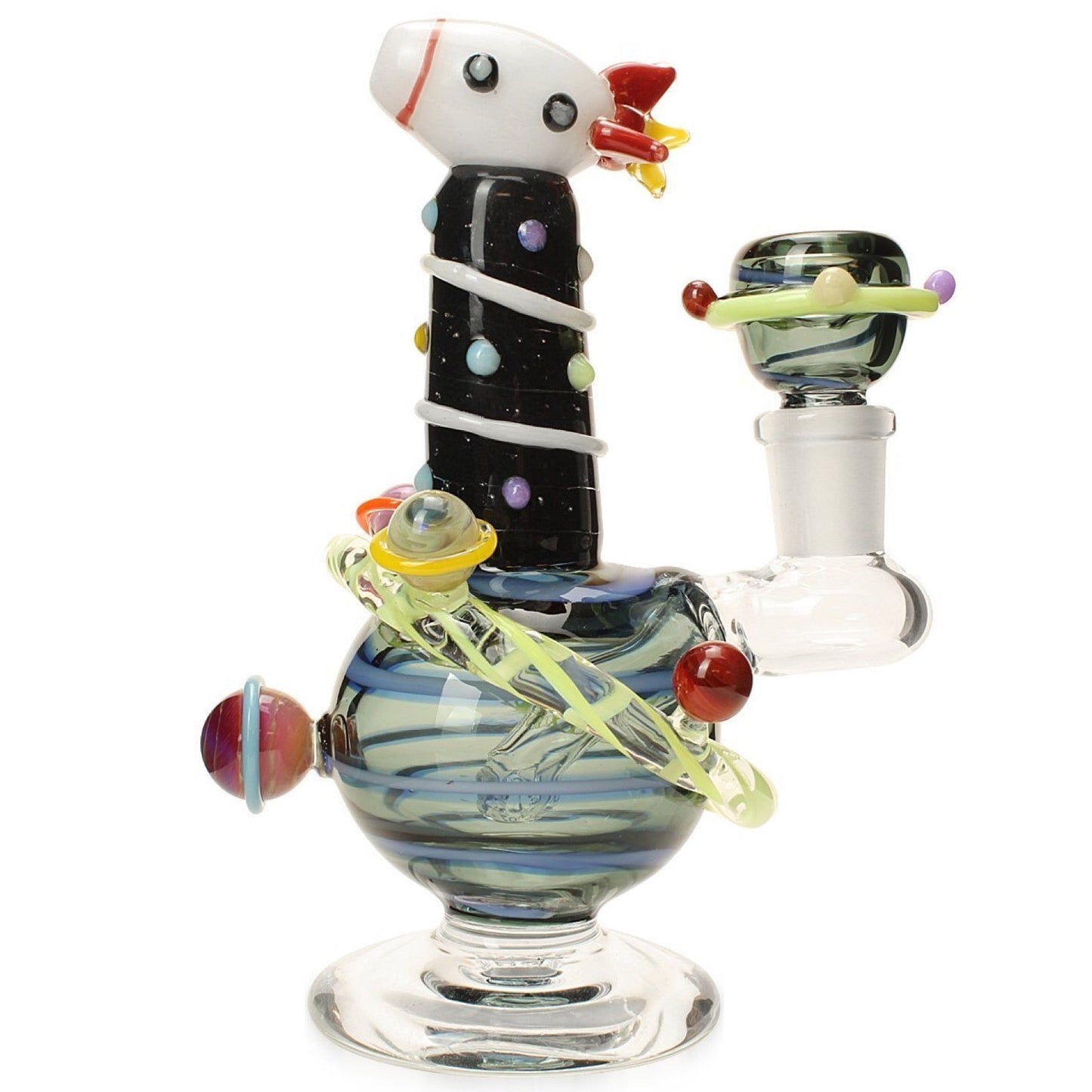 Empire Glassworks Rocket Ship Water Pipe 🚀 by Empire Glassworks | Mission Dispensary