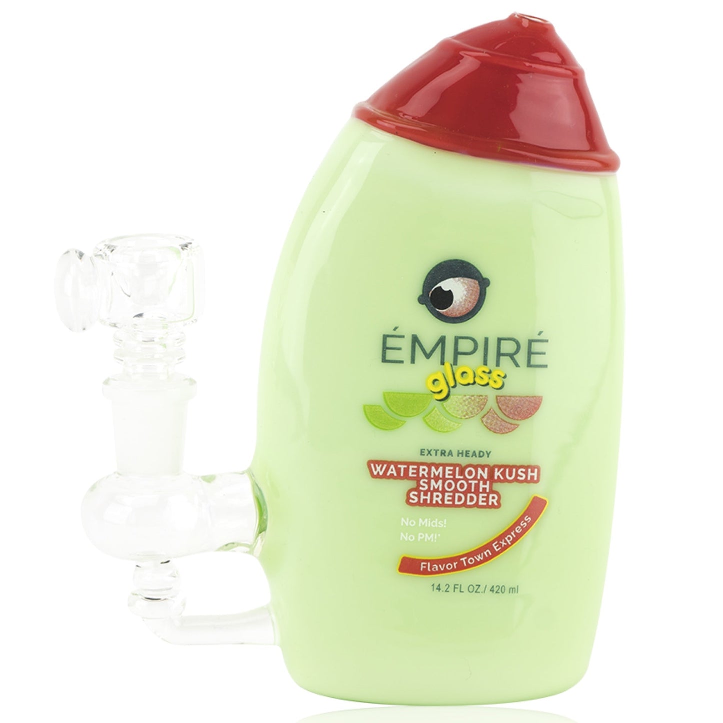 Empire Glassworks Shampoo Bottle Mini Bong by Empire Glassworks | Mission Dispensary