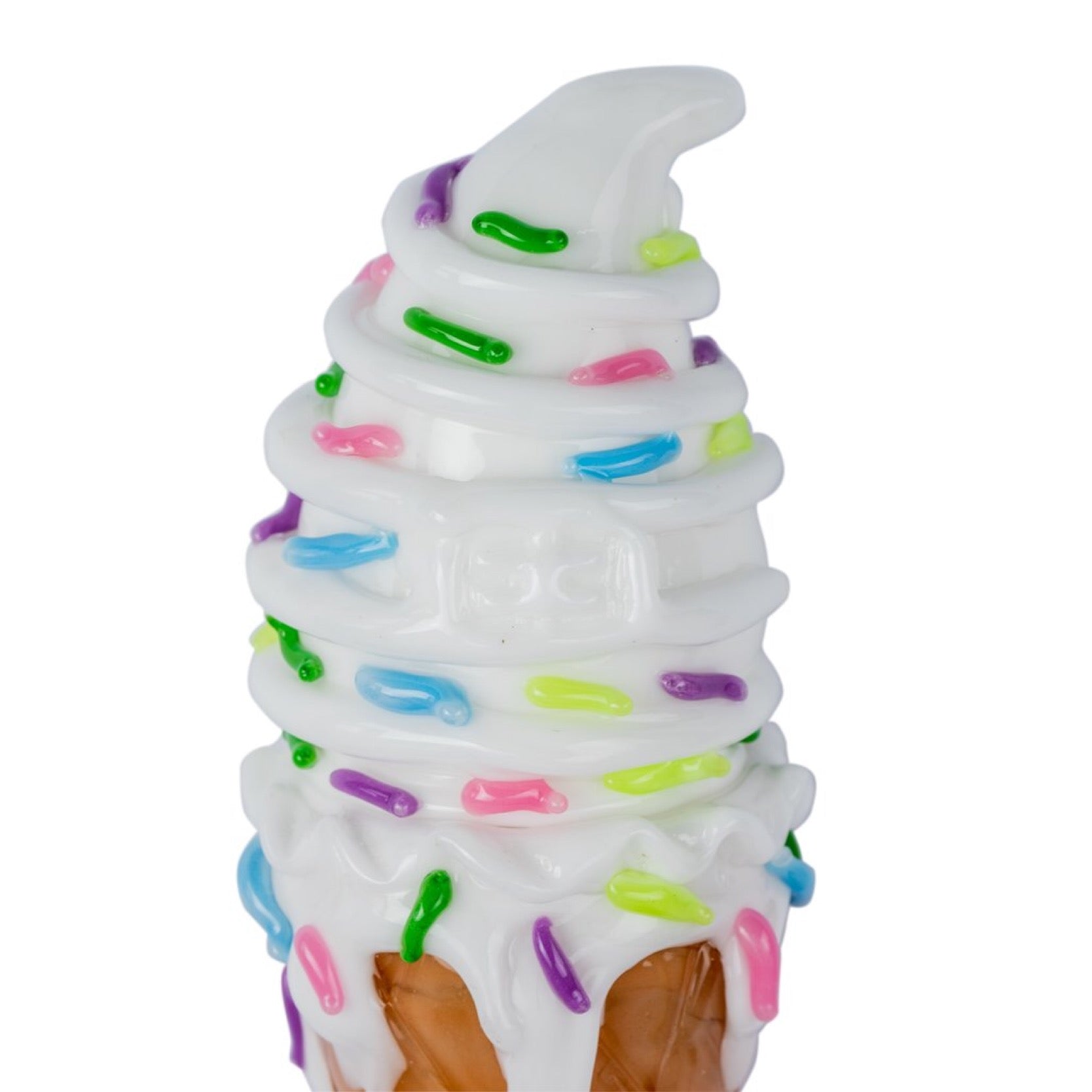 Empire Glassworks Sprinkles Ice Cream Cone Hand Pipe 🍦 by Empire Glassworks | Mission Dispensary