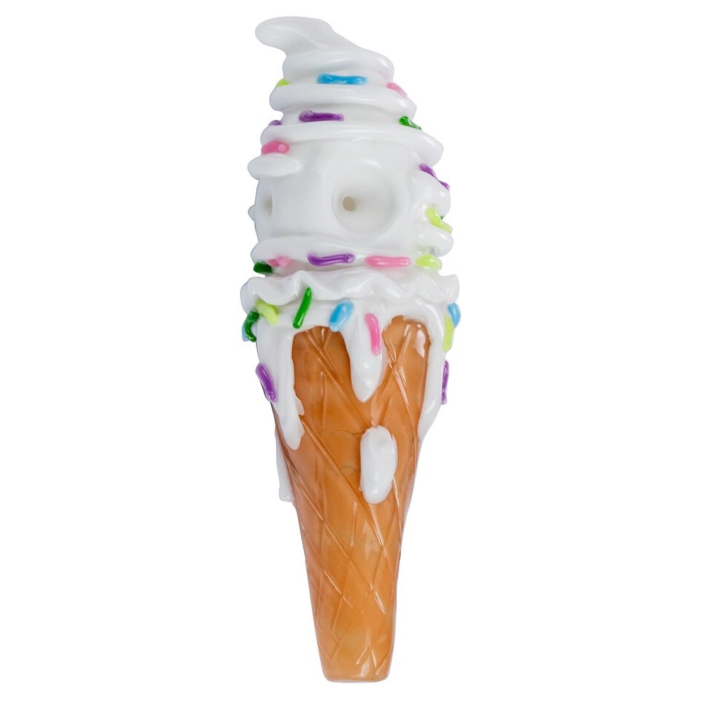 Empire Glassworks Sprinkles Ice Cream Cone Hand Pipe 🍦 by Empire Glassworks | Mission Dispensary