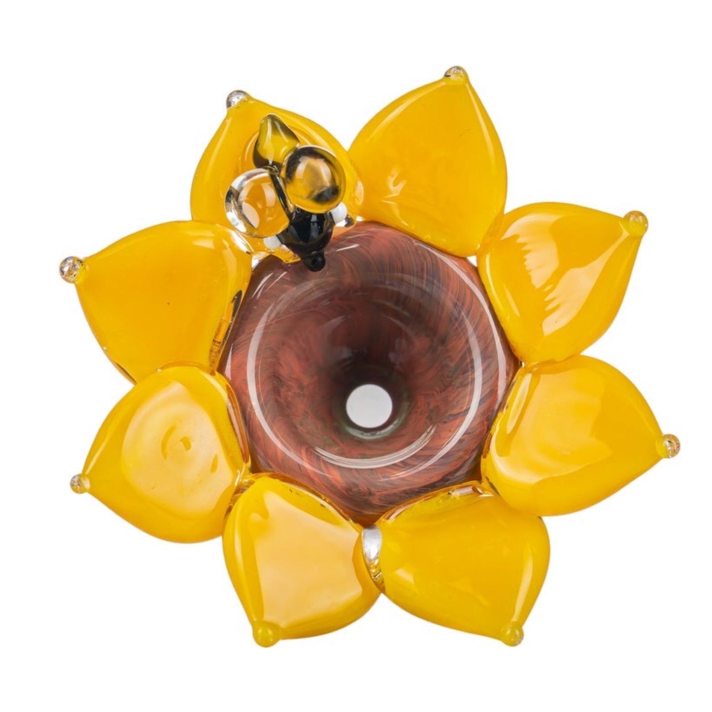 Empire Glassworks Sunflower Bowl Piece 🌻 by Empire Glassworks | Mission Dispensary