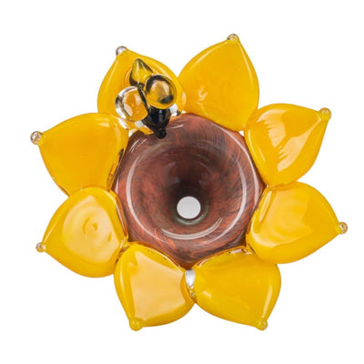 Empire Glassworks Sunflower Bowl Piece 🌻 by Empire Glassworks | Mission Dispensary