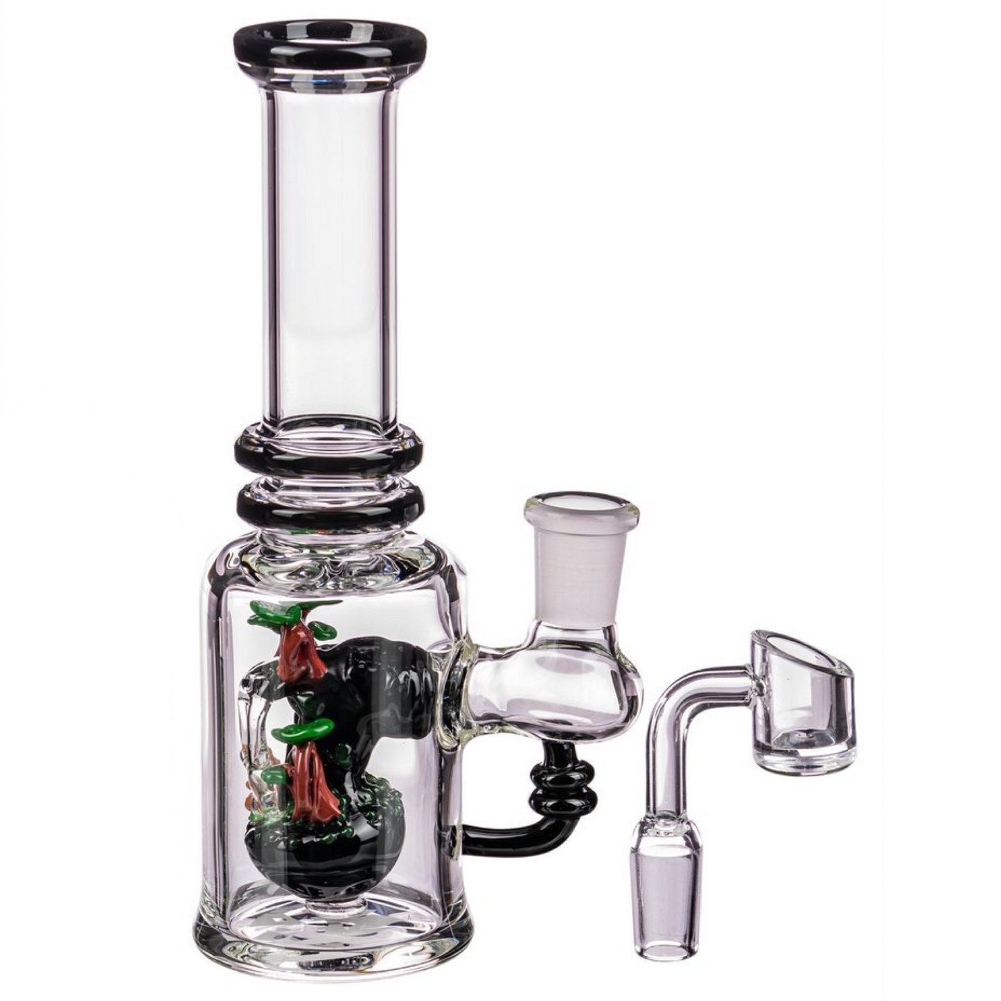 Empire Glassworks “Zen Bonsai” UV Mini Beaker Bong 🌳 by Empire Glassworks | Mission Dispensary