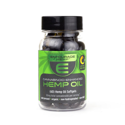 Entourage CBD Oil Softgels (15mg CBD each) 💊