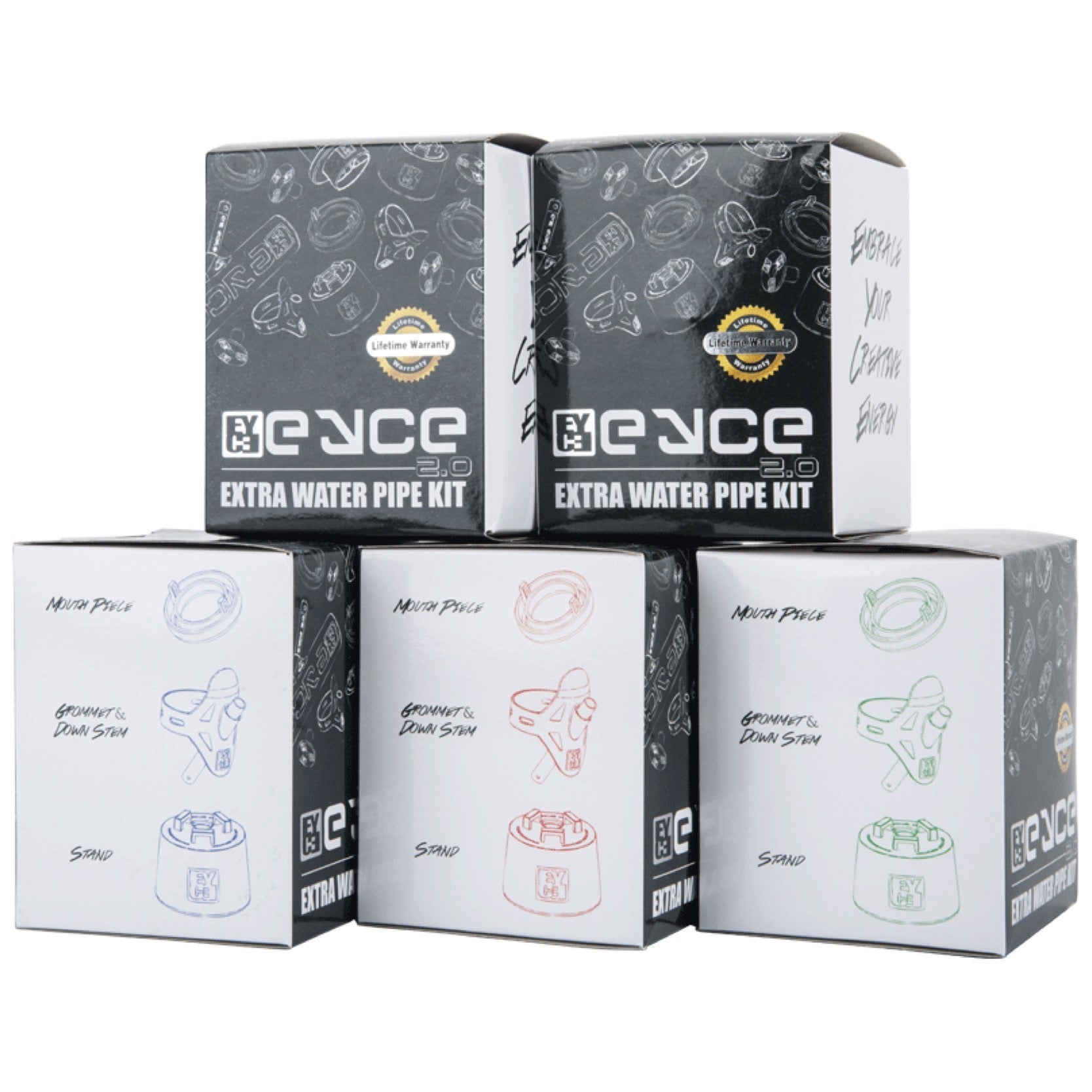 Eyce 2.0 Solid Ice Bong Expansion Kit 