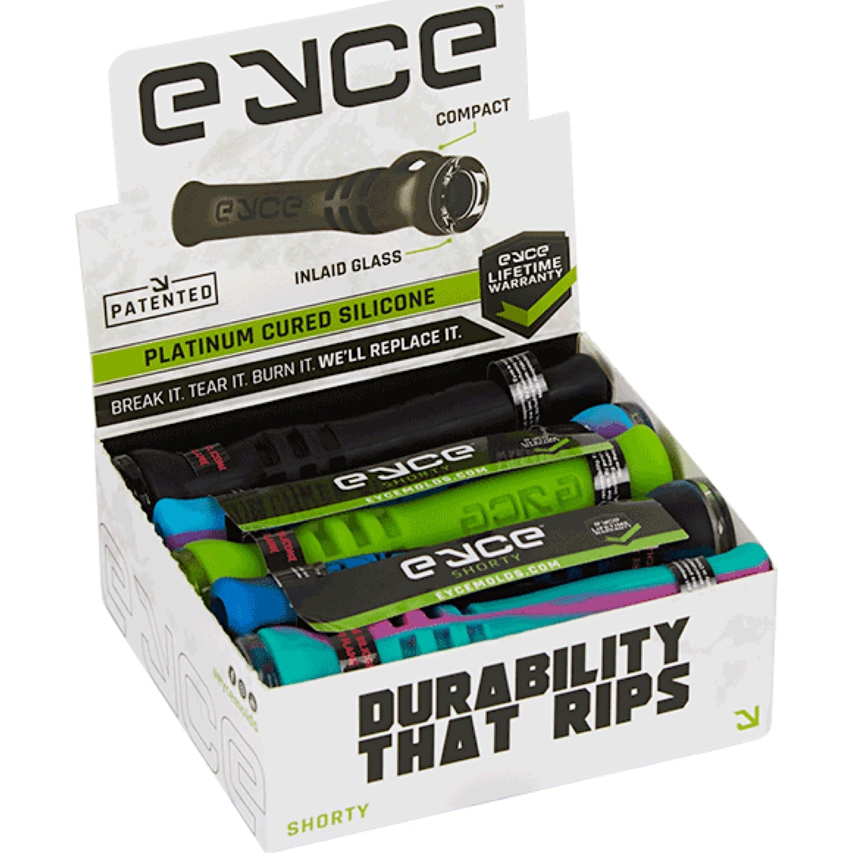 Eyce Shorty Indestructible Silicone Taster Pipe by Eyce | Mission Dispensary