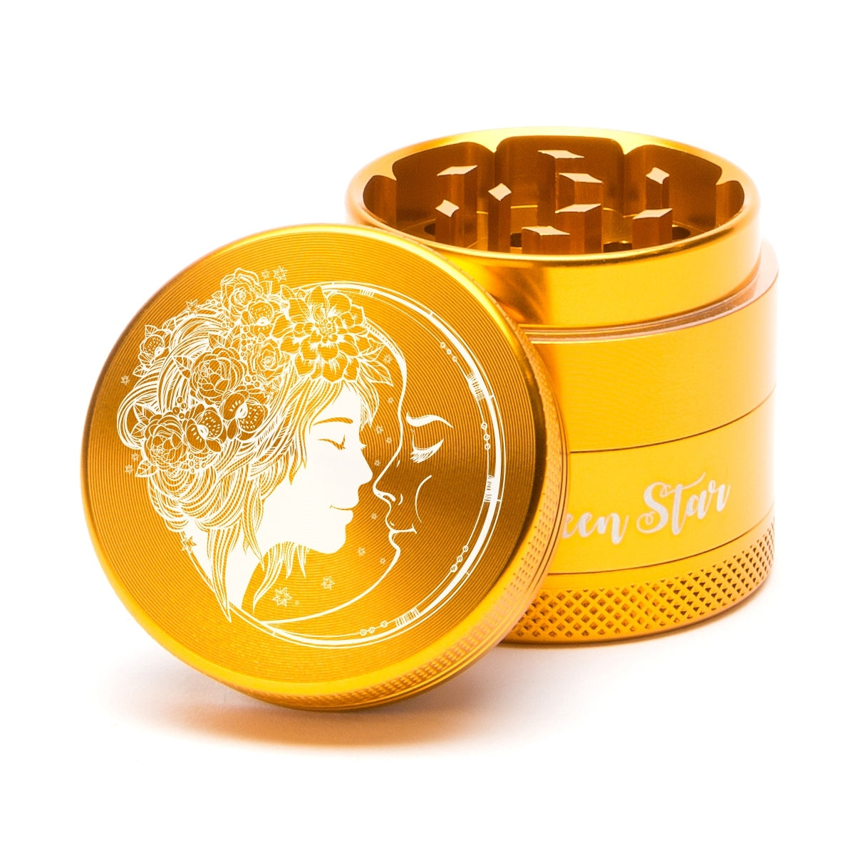 Green Star Creature Small 4-Piece Grinder by Green Star | Mission Dispensary