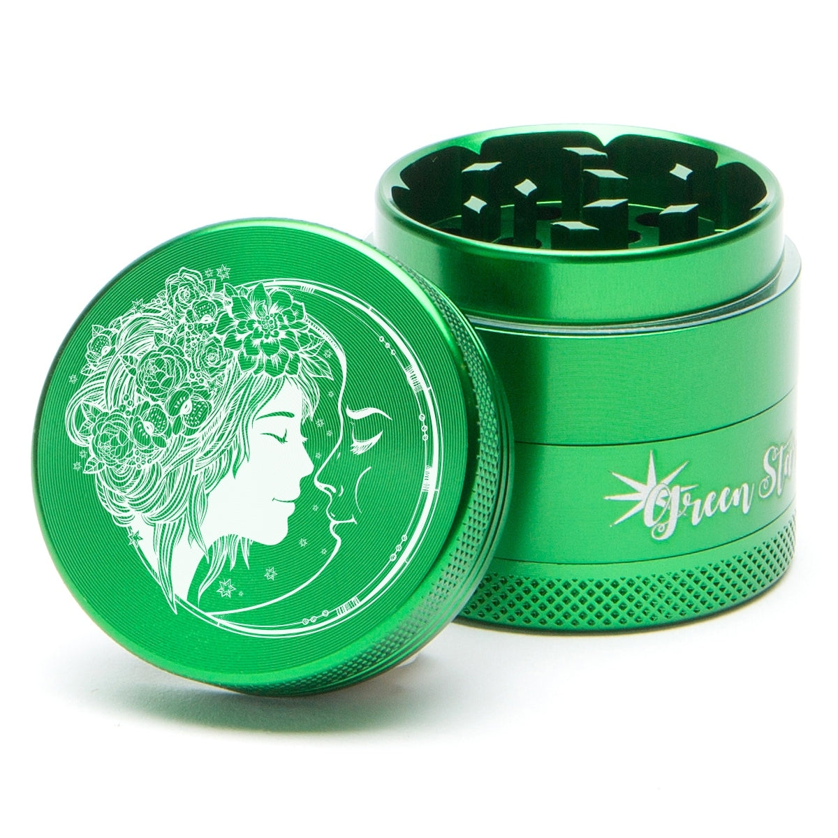 Green Star Creature Small 4-Piece Grinder by Green Star | Mission Dispensary