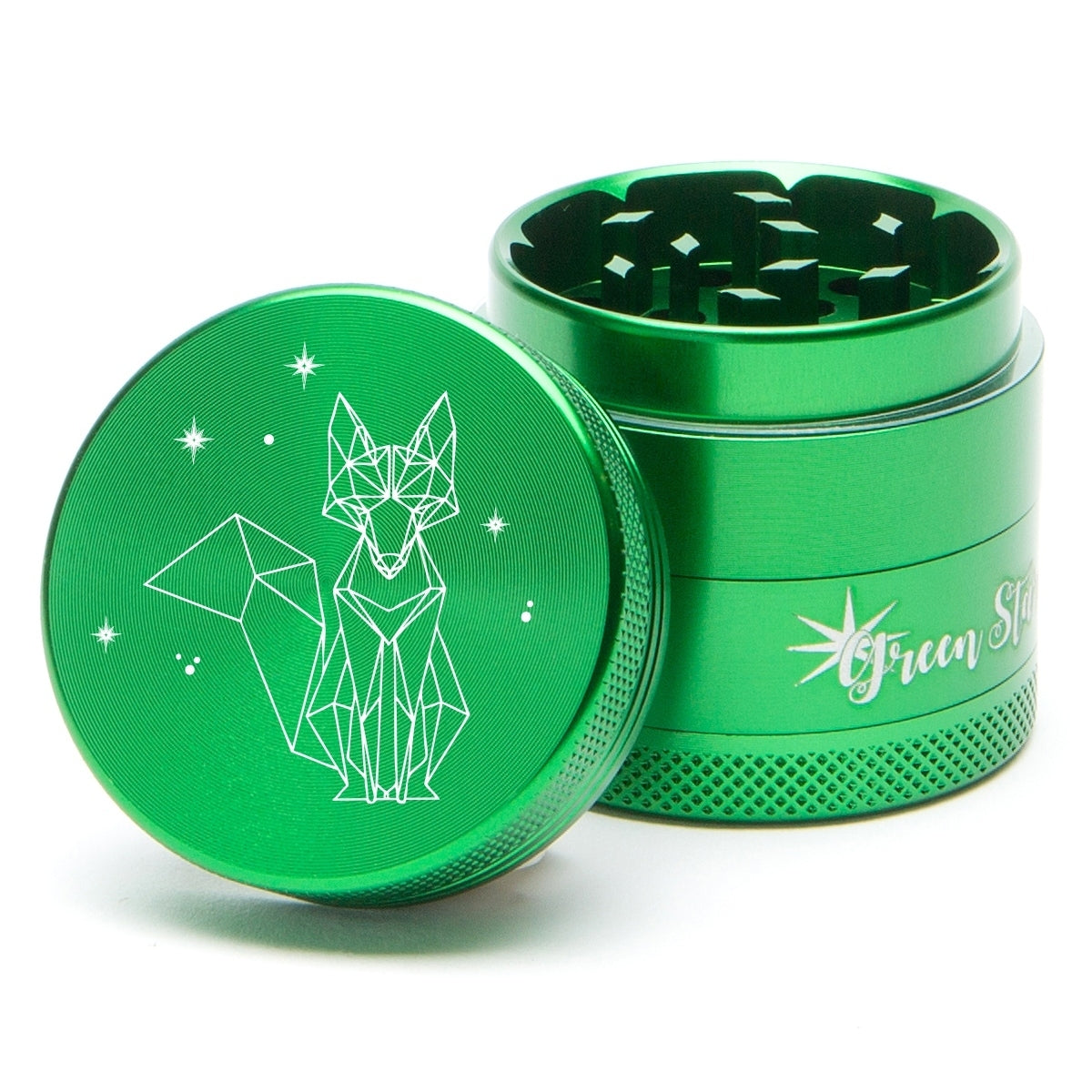 Green Star Creature Small 4-Piece Grinder by Green Star | Mission Dispensary