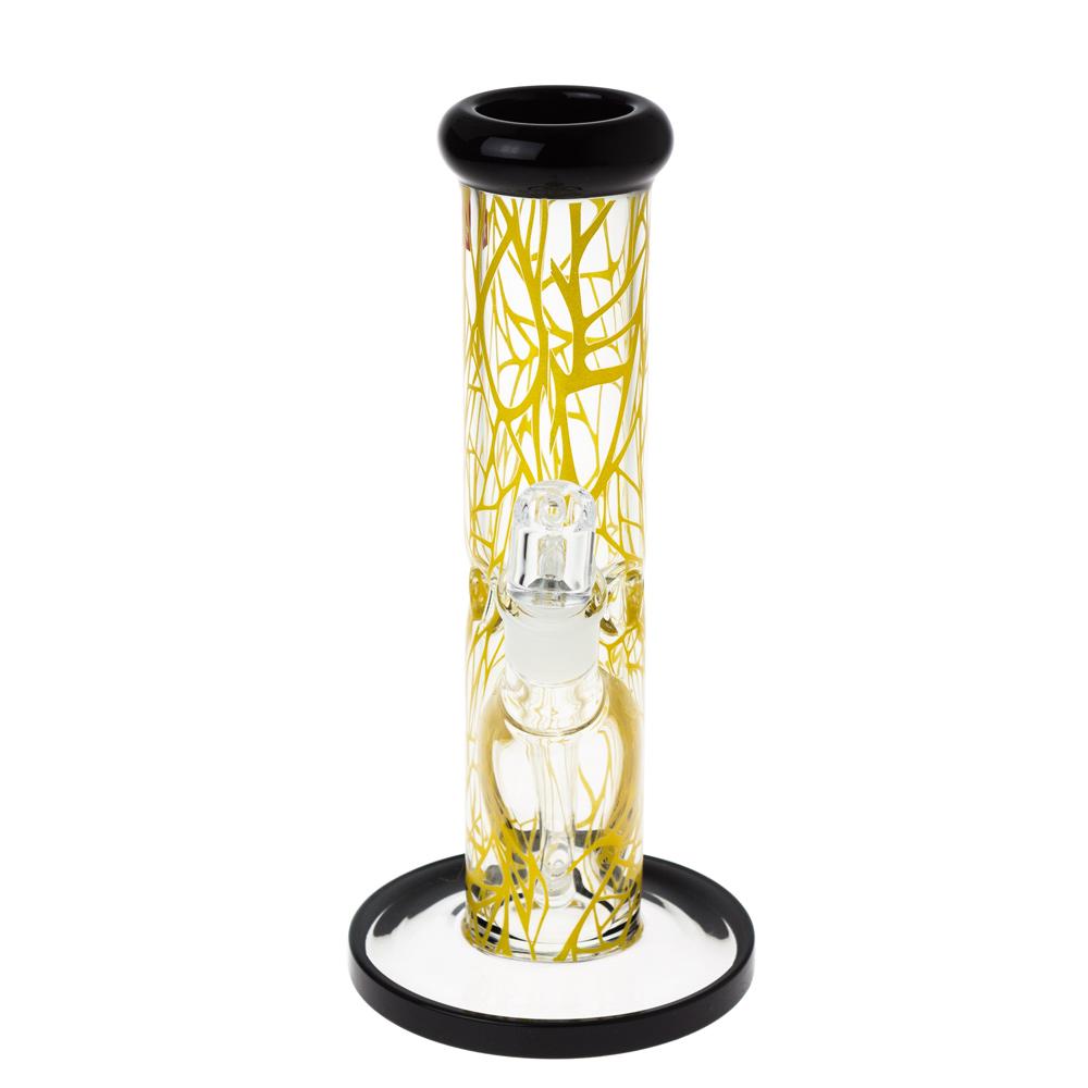 Famous Designs Contact 10” Straight Tube Rig by Famous Brandz | Mission Dispensary