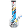Famous Designs Octagon 12” Glass Beaker Bong by Famous Brandz | Mission Dispensary