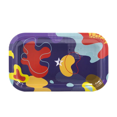 Famous Designs Papaya Metal Rolling Tray by Famous Brandz | Mission Dispensary