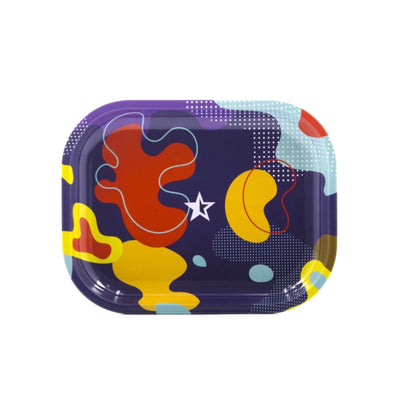 Famous Designs Papaya Metal Rolling Tray by Famous Brandz | Mission Dispensary