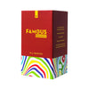 Famous Designs Amnesia 10” Straight Tube Rig by Famous Brandz | Mission Dispensary