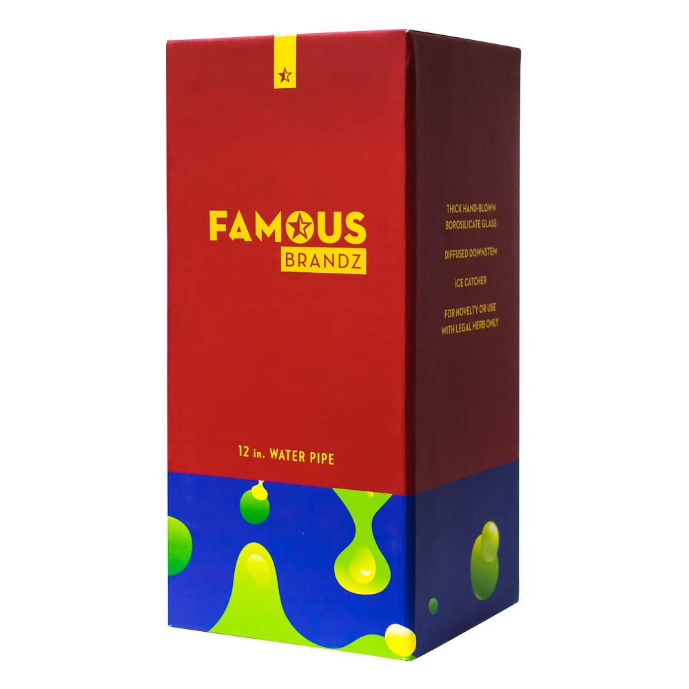 Famous Designs Privilege 12” Glass Beaker Bong by Famous Brandz | Mission Dispensary