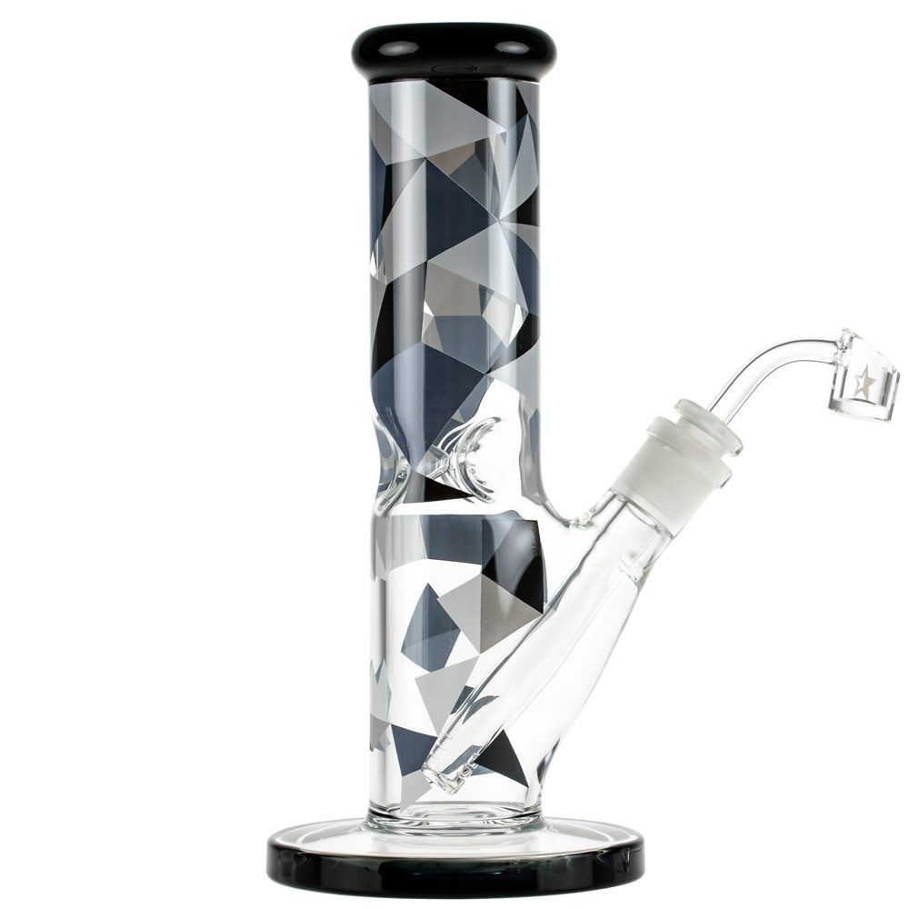 Famous Designs Digital 10” Straight Tube Rig by Famous Brandz | Mission Dispensary