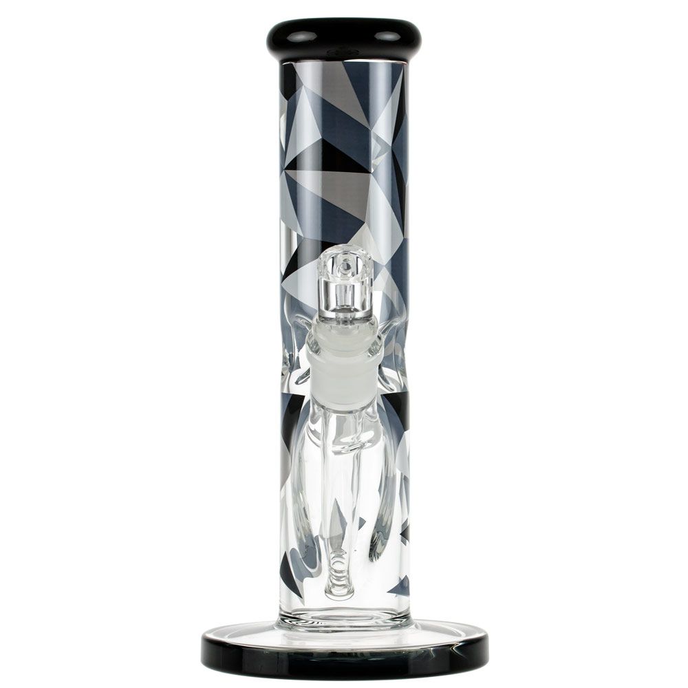 Famous Designs Digital 10” Straight Tube Rig by Famous Brandz | Mission Dispensary