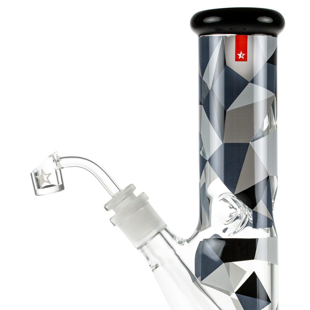 Famous Designs Digital 10” Straight Tube Rig by Famous Brandz | Mission Dispensary