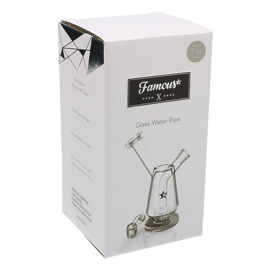 Famous X Drip 7” Dab Rig by Famous Brandz | Mission Dispensary