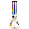 Famous Designs Papaya 12” Glass Beaker Bong by Famous Brandz | Mission Dispensary