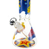 Famous Designs Papaya 12” Glass Beaker Bong by Famous Brandz | Mission Dispensary