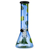 Famous Designs Privilege 12” Glass Beaker Bong by Famous Brandz | Mission Dispensary
