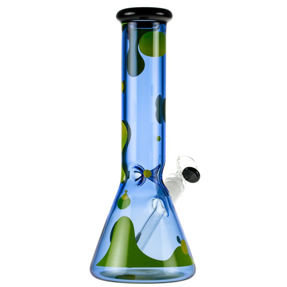 Famous Designs Privilege 12” Glass Beaker Bong by Famous Brandz | Mission Dispensary