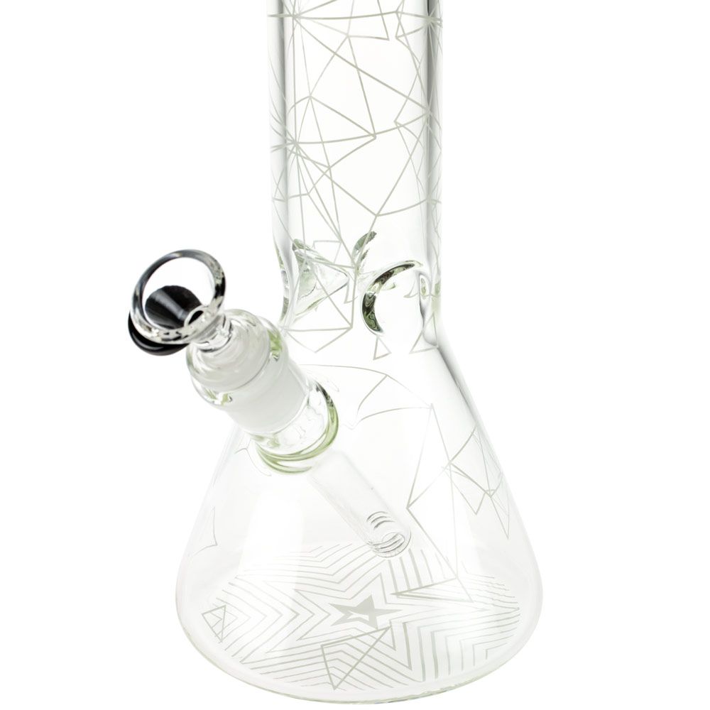 Famous Designs Space 12” Glass Beaker Bong by Famous Brandz | Mission Dispensary