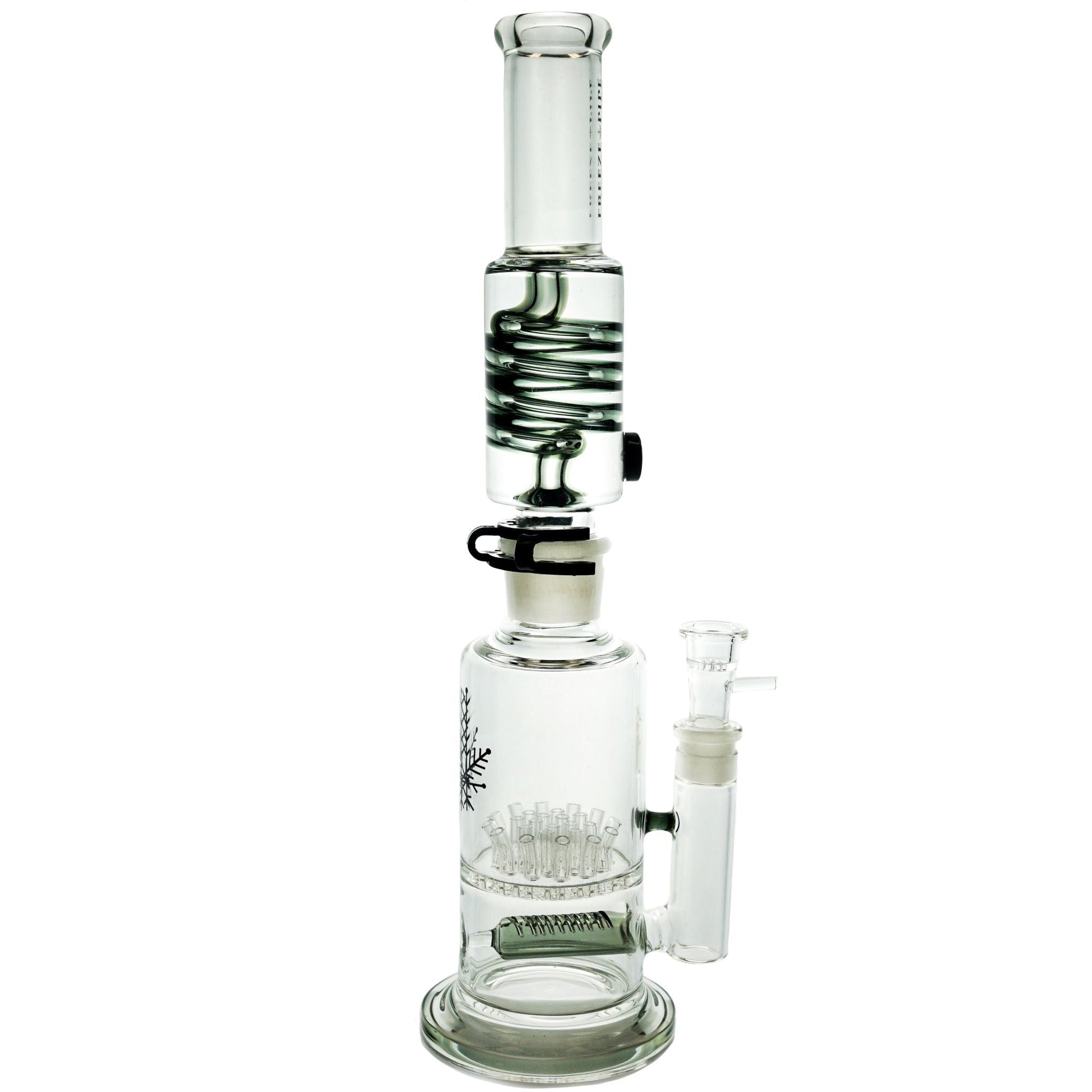 Freeze Pipe 16” Glycerin Coil Bong by Freeze Pipe | Mission Dispensary