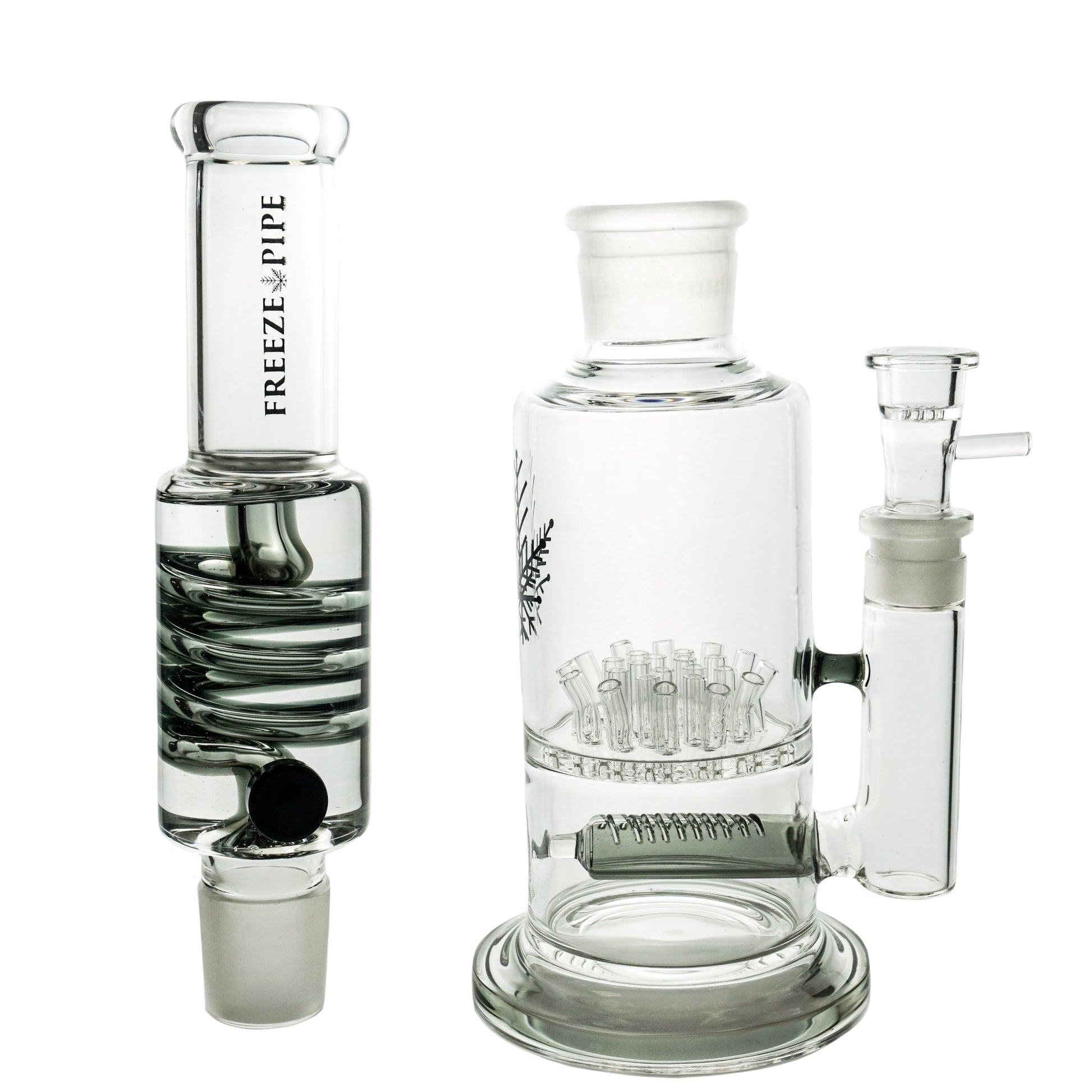 Freeze Pipe 16” Glycerin Coil Bong by Freeze Pipe | Mission Dispensary