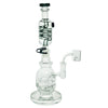 Freeze Pipe 11” Freezable Coil Perc Dab Rig by Freeze Pipe | Mission Dispensary