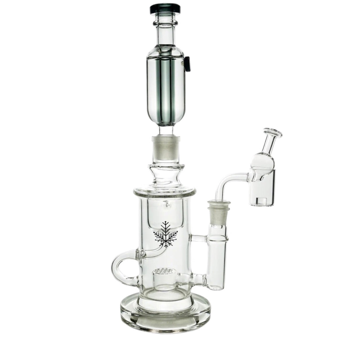 Freeze Pipe 11” Klein Recycler Bong 🌿 by Freeze Pipe | Mission Dispensary