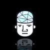 Glassheads "Glass Guy" Hat Pin 