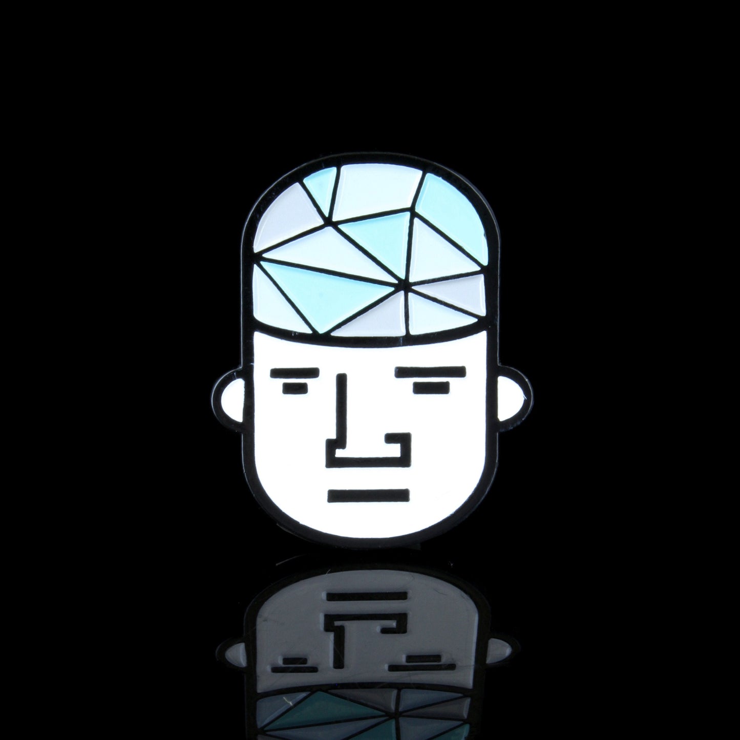 Glassheads "Glass Guy" Hat Pin 