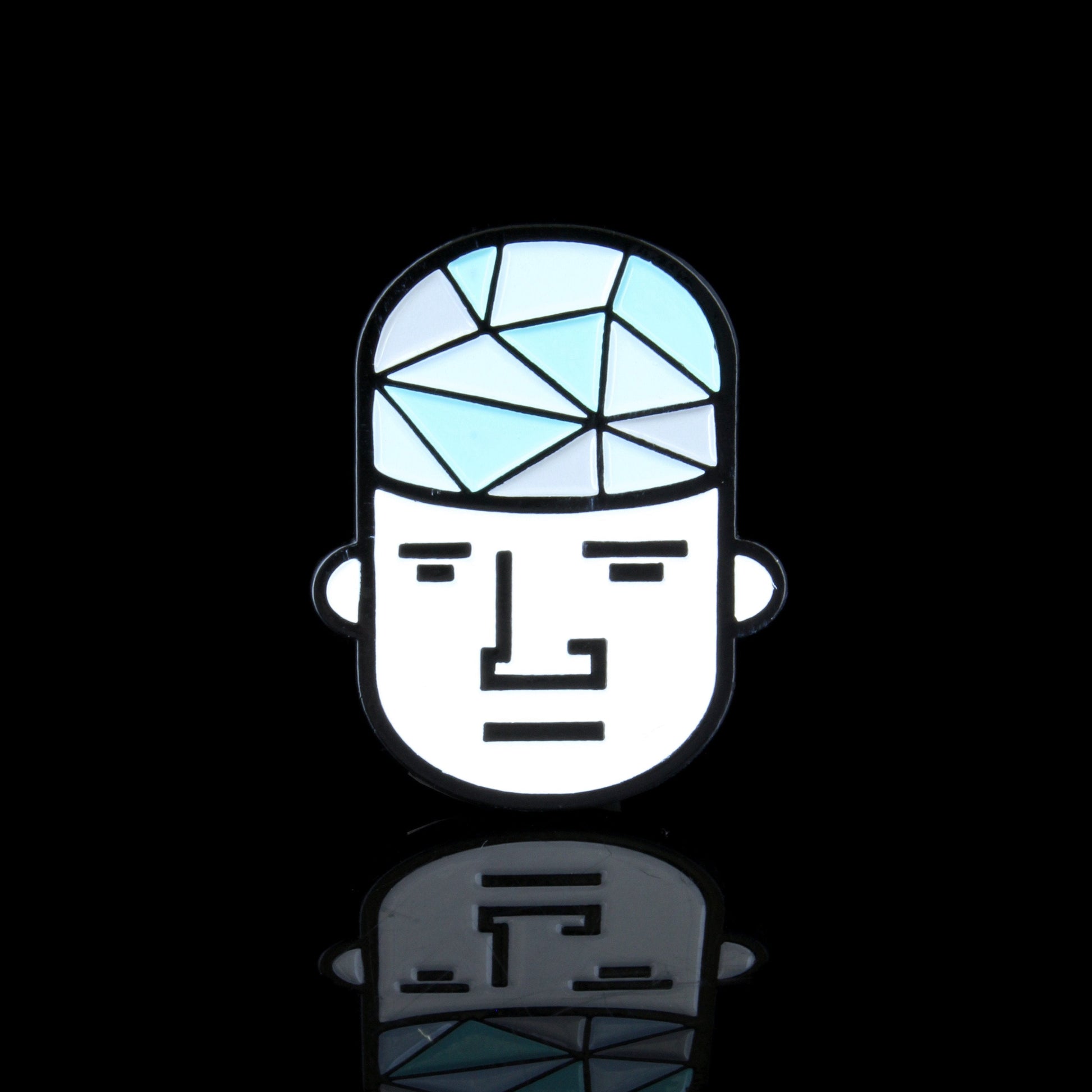 Glassheads "Glass Guy" Hat Pin 