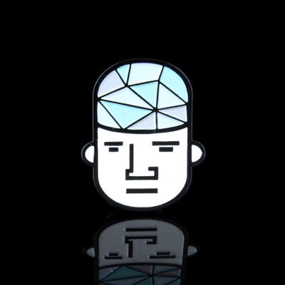 Glassheads "Glass Guy" Hat Pin 