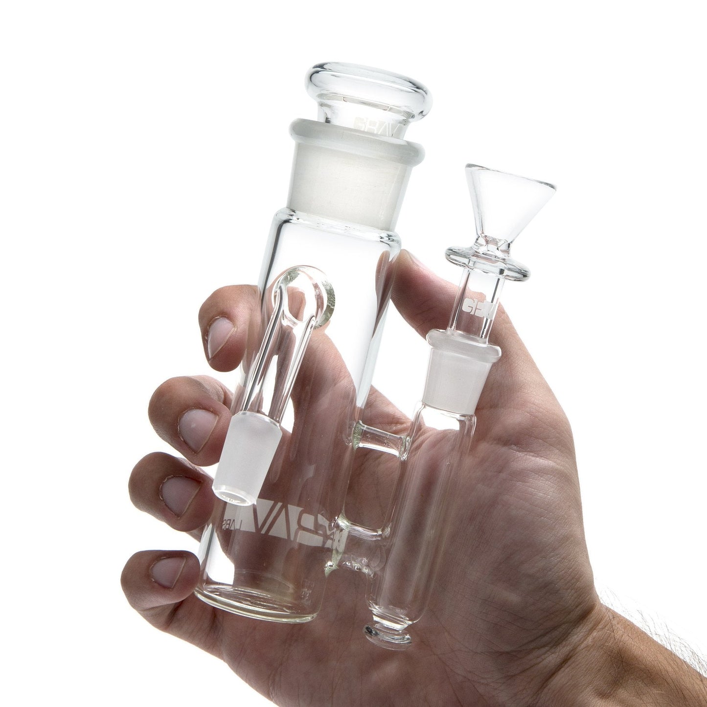 Grav® Phoenix Open Top Ashcatcher (14mm Joint, 45° Angle) by GRAV / Grav Labs | Mission Dispensary