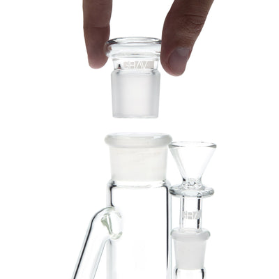 Grav® Phoenix Open Top Ashcatcher (18mm Joint, 45° Angle) by GRAV / Grav Labs | Mission Dispensary