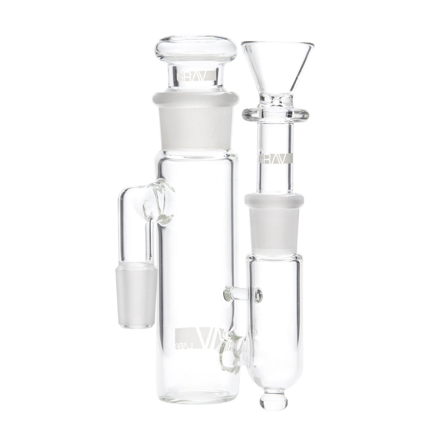 Grav® Phoenix Open Top Ashcatcher (14mm Joint, 90° Angle) by GRAV / Grav Labs | Mission Dispensary