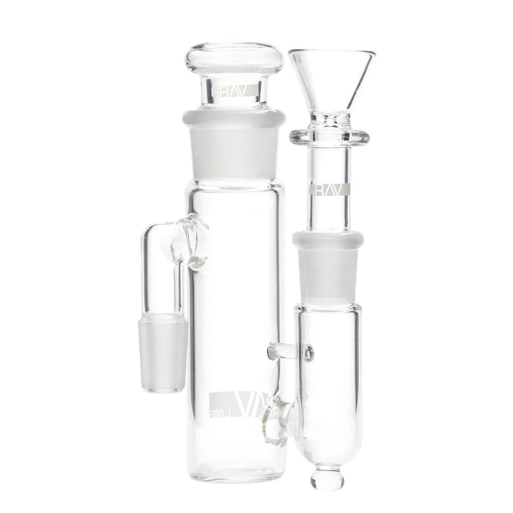 Grav® Phoenix Open Top Ashcatcher (14mm Joint, 90° Angle) by GRAV / Grav Labs | Mission Dispensary