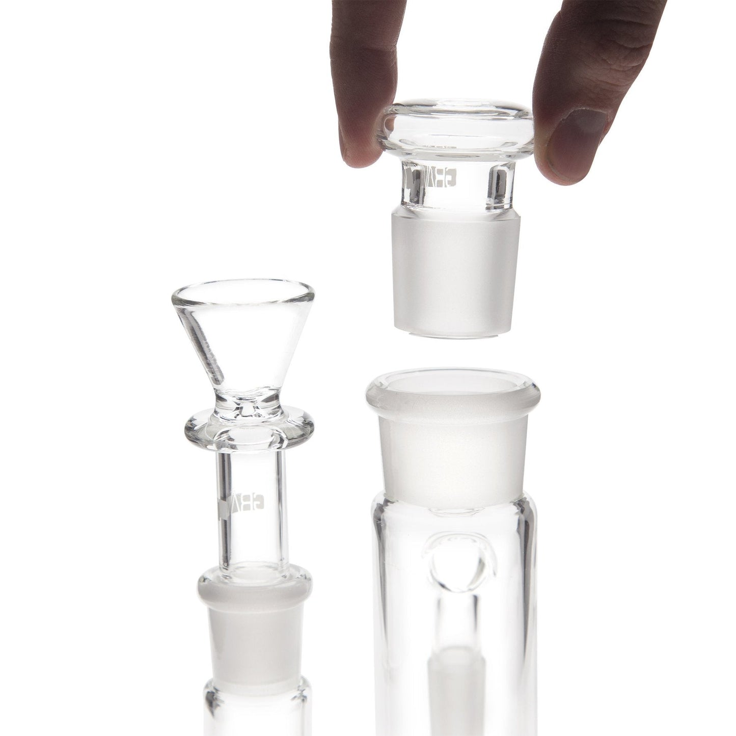 Grav® Phoenix Open Top Ashcatcher (14mm Joint, 90° Angle) by GRAV / Grav Labs | Mission Dispensary